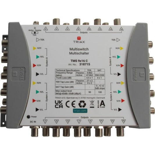 Triax TMS 9 X 16 MULTISWITCH
