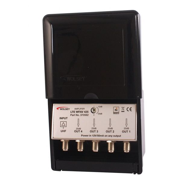 Wolsey 1 Input - Wideband Masthead Amplifier & Power Supply Kit - LTE WFAV 425 - 370562