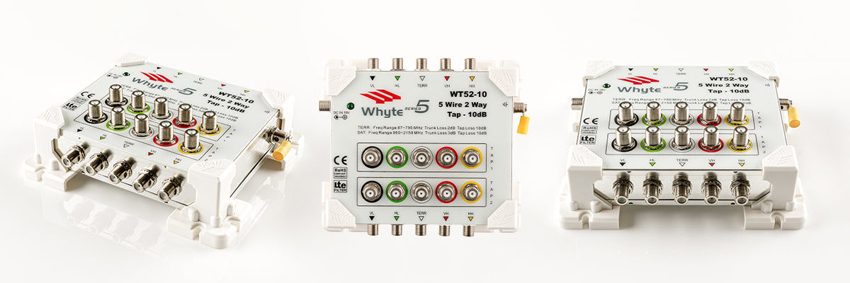 Whyte 5 Wire 2 Way 10dB Tap - WT52-10