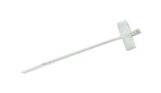 Cable Tie 100 x 2.5mm - Natural - With Tag