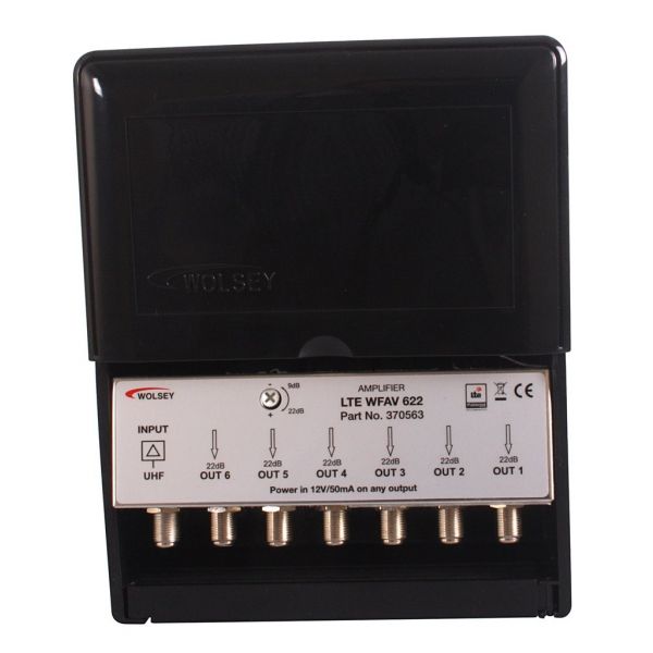 Wolsey 1 Input - Wideband Masthead Amplifier & Power Supply Kit - LTE WFAV 622 - 370563