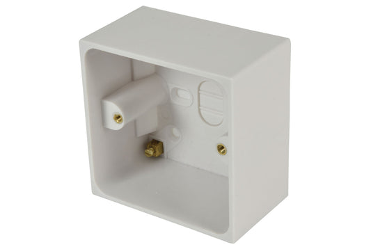 1 Gang 40mm Single Pattress Box