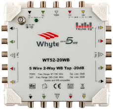 Whyte 5 Wire 2 Way Tap 20dB Wideband / Sky Q - WT52-20WB