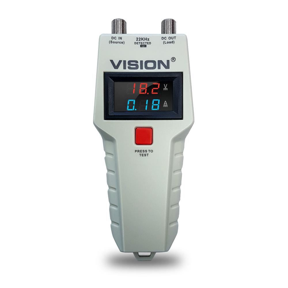 Vision V18-310 TV & Satellite DC Power Tester - 122848 - 122848