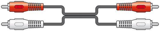 10m 2 Phono to 2 Phono Lead