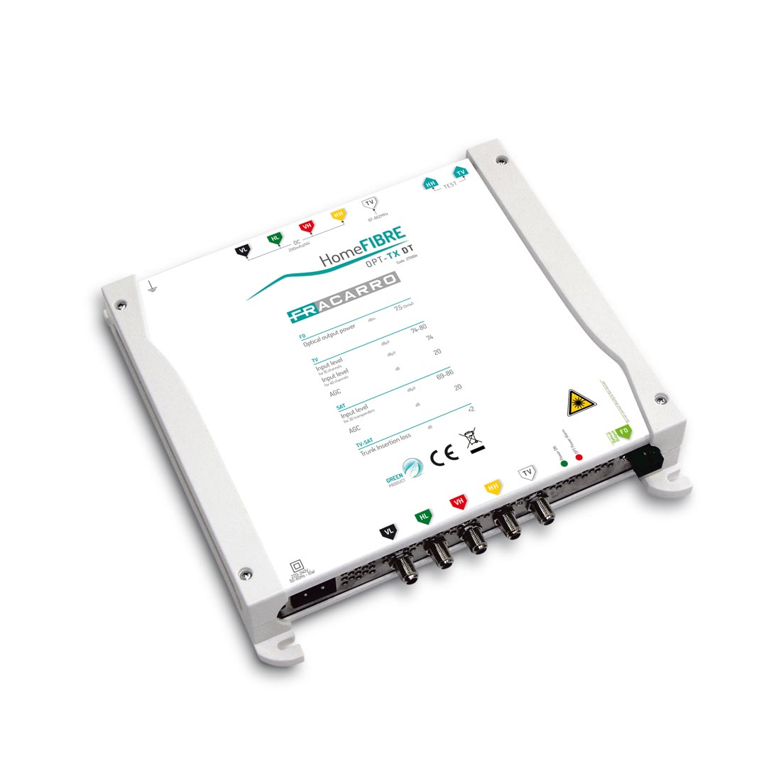 Fracarro OPT TX DT Home Fibre Transmitter - 270694