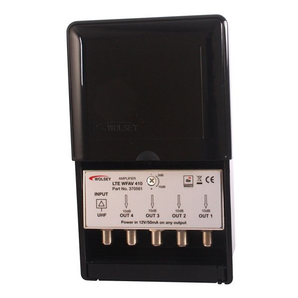 Wolsey 1 Input - Wideband Masthead Amplifier & Power Supply Kit - LTE WFAV 410 - 370561