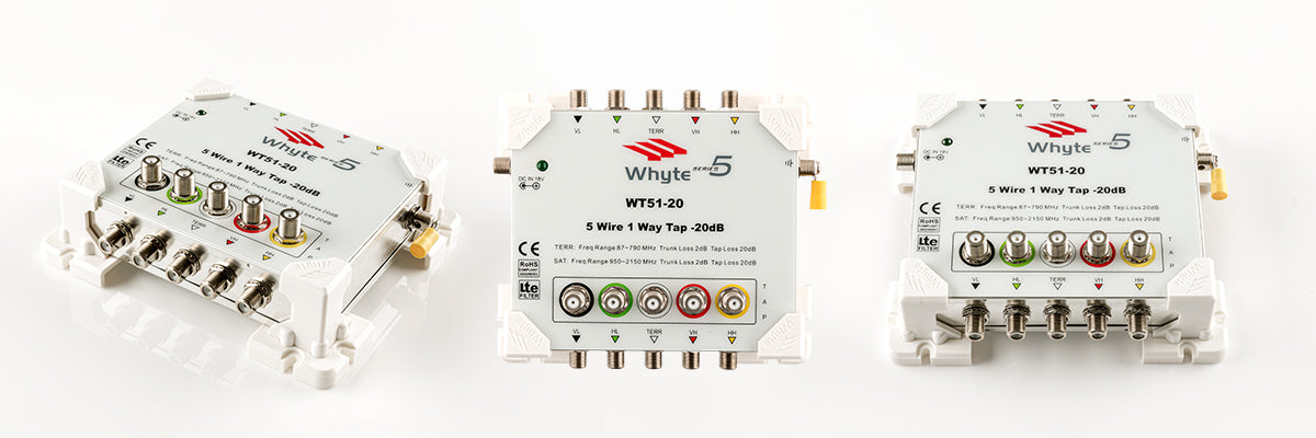 Whyte 5 Wire 1 Way 20dB Tap - WT51-20