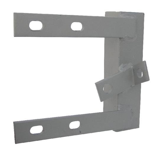 6" Welded Chimney Bracket Painted