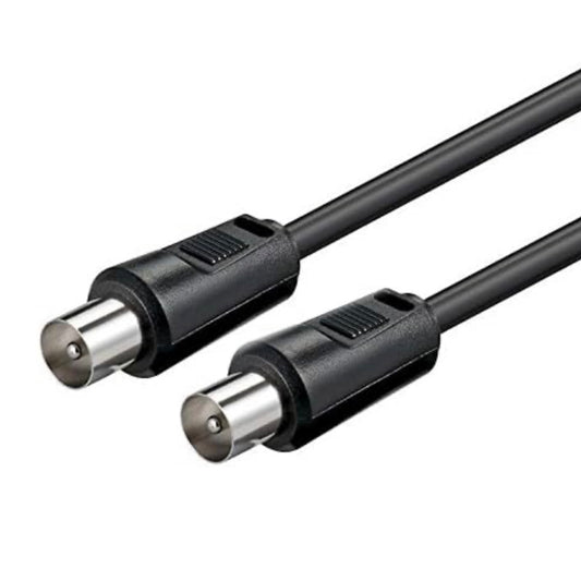 UHF Fly Lead 1.5m Male to Male  Black