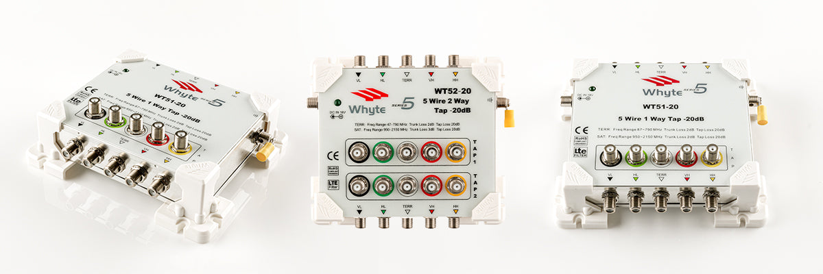 Whyte 5 Wire 2 Way 20dB Tap - WT52-20
