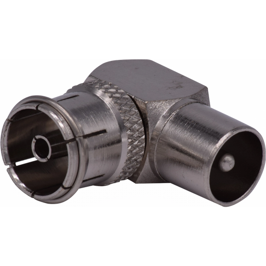 Male to Female Coax Right Angle Connector