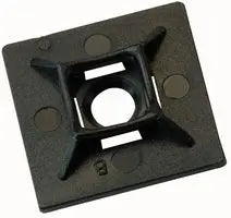 Adhesive Cable Tie Mount - Black
