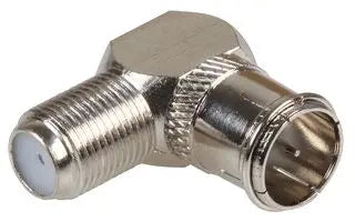 F Male to F Female Right Angle Adaptor