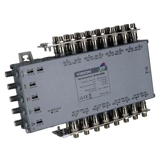 Vision 5 x 32 Multi-Switch With Earth Bars V5-532