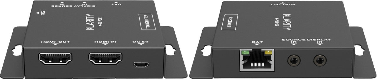 Klarity k70 POE HD 50m HDMI Extender 1080P 4K