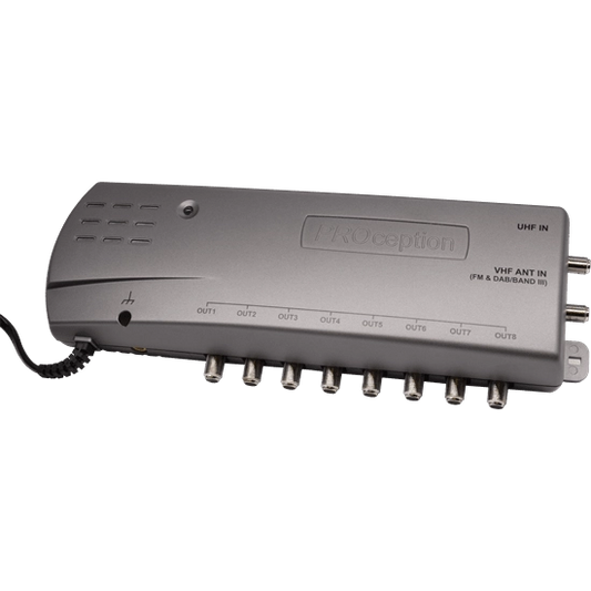 Blake 8-Way TV/FM/DAB Distribution Amplifier