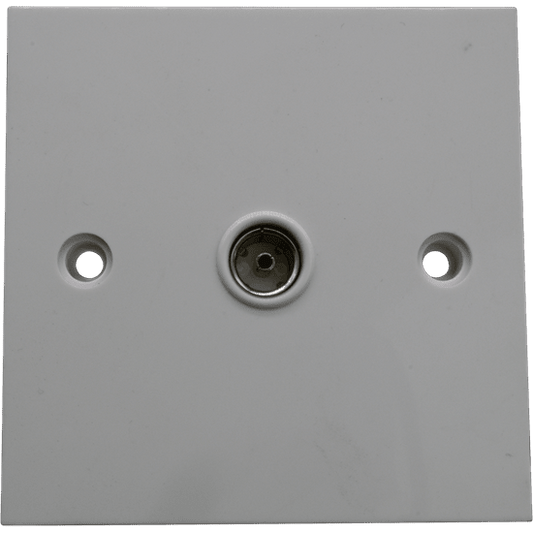 Single UHF Wallplate - Non Isolated - Budget