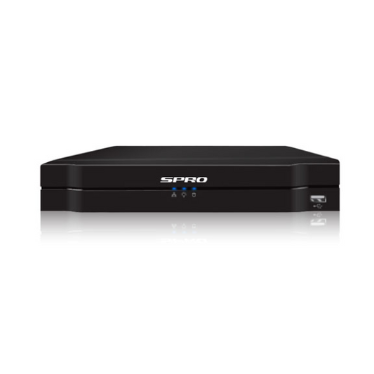 SPRO 8 Channel 4K DVR With AI 2TB HDD