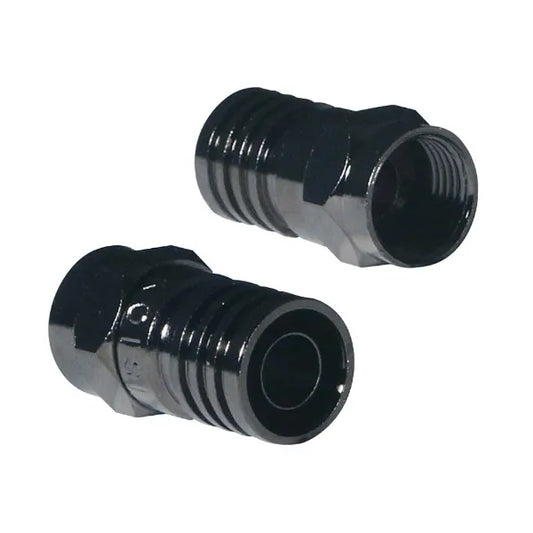 Push on 100 Type F Connector Crimp - V17-100 Bag Of 50