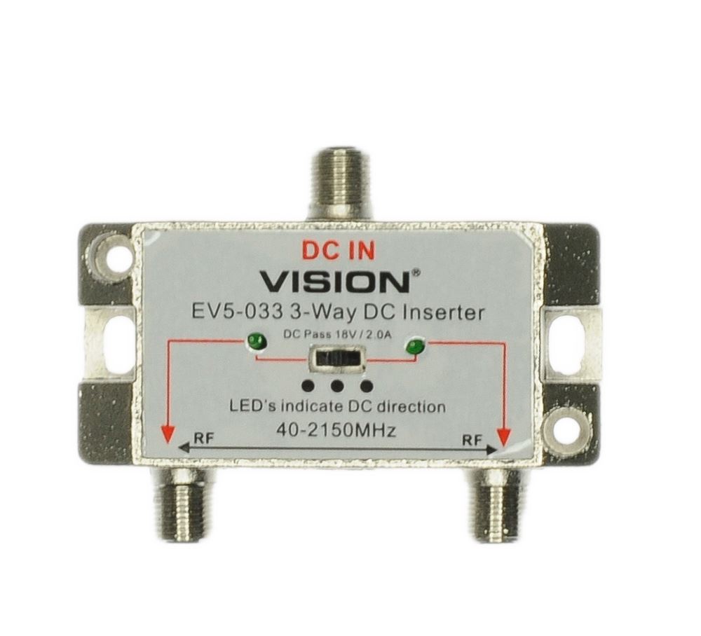 Vision DC Injector - 3 Way Inserter Switch - EV5-033 - 116983