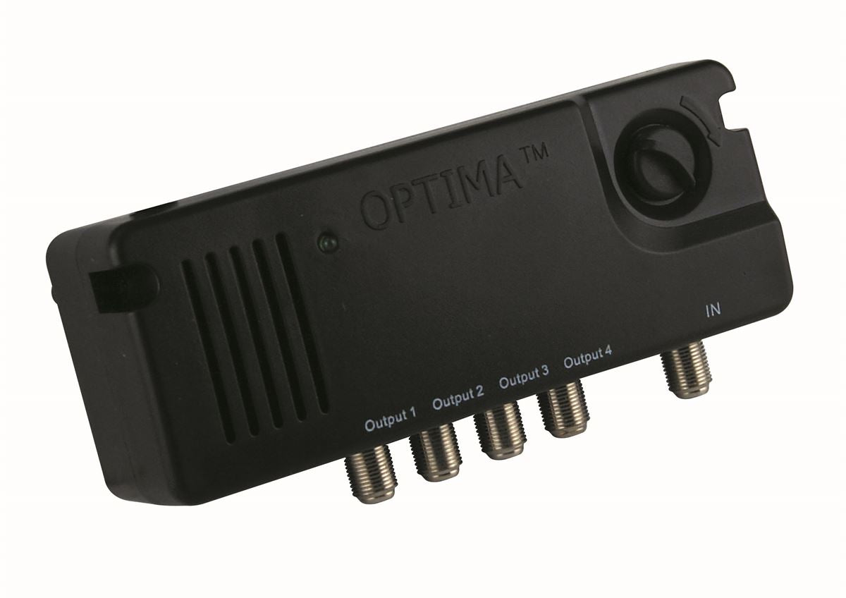 Optima 2 Way IR Distribution Amplifier 4G-800 12dB Max with Gain Control DA2WIR - 118394