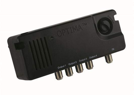 Optima 2 Way IR Distribution Amplifier 4G-800 12dB Max with Gain Control DA2WIR - 118394