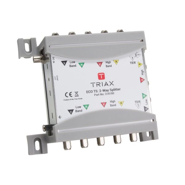 Triax Eco T5 2 Way Splitter - 318180