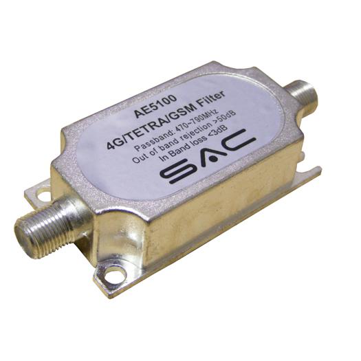 SAC Inline 4G/TETRA/GSM Filter - AE5100
