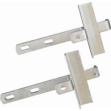 Double Welded Chimney Bracket Galvanised (PAIR)