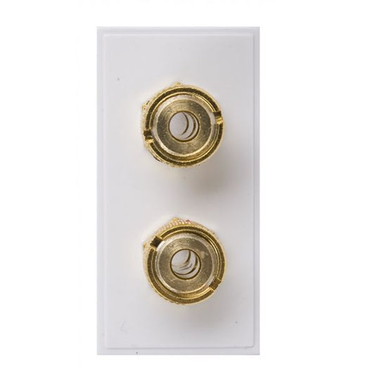 Triax Twin Loudspeaker Module (25 x 50mm) - White