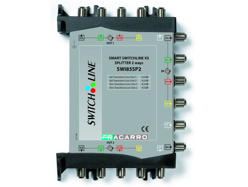 Fracarro 2 Way Splitter - SWI85SPL2 - 271096