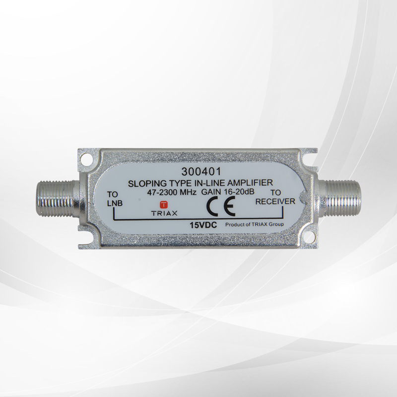 Triax 16 - 20dB Inline Satellite IF Amplifier - 300401
