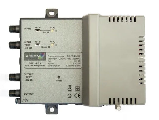 Vision High Power TV Amplifier 1 Input 36/122dB - V51-201 - 120026