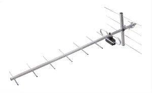 Vision 12 Element Yagi Aerial in Polythene Bag V12-12FAK