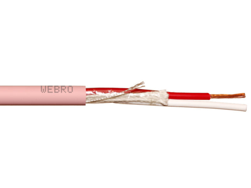 100m 2 Core 1.50mm2 LSNH Pink Speaker Cable