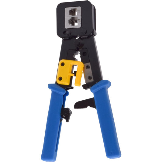 RJ45 Crimp Tool For Push Through RJ45 Connectors - Heavy Duty