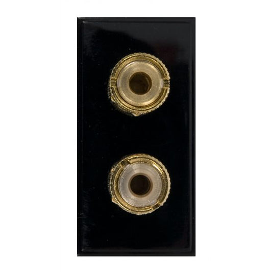 Triax Twin Loudspeaker Module (25 x 50mm) - Black