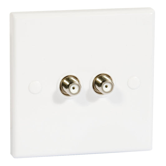 Twin F Wall Plate - Budget