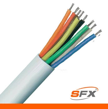 100m 6 Core PVC Alarm Cable