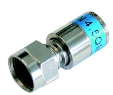 Cablecon Compression F Connector for 63/65 Type Cable - 4.5QM