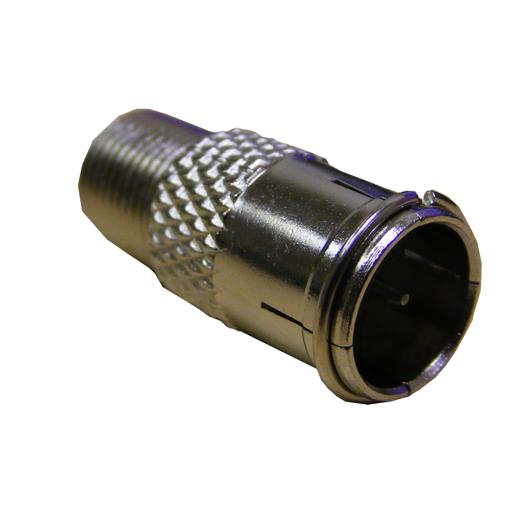 F Socket to Male Coax Socket Quick Connector