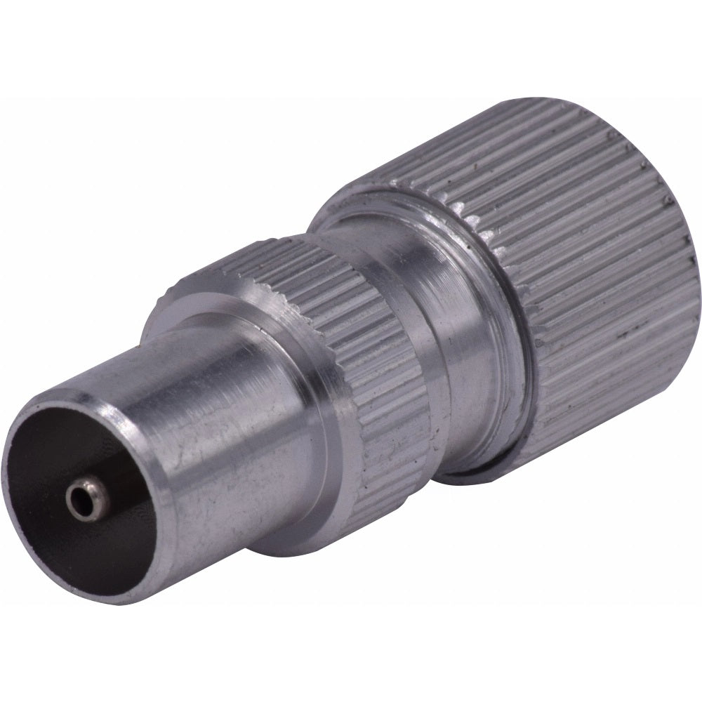 Coax Plug Aluminium - Male