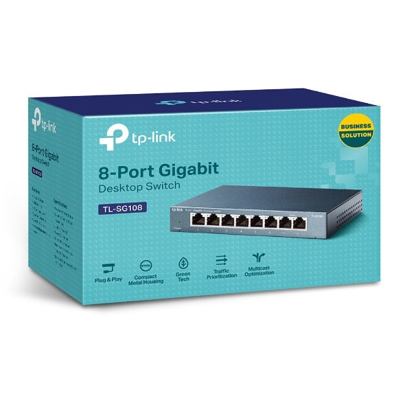 TP-Link 8-Port Desktop Network Switch 10/100/1000Mbps