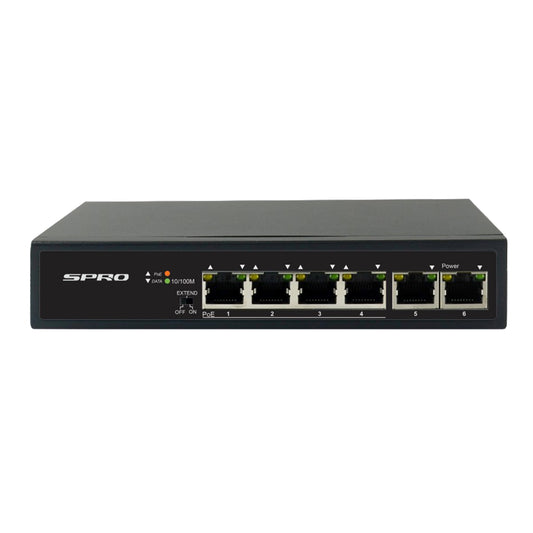 SPRO Intercom 4 Port POE Switch