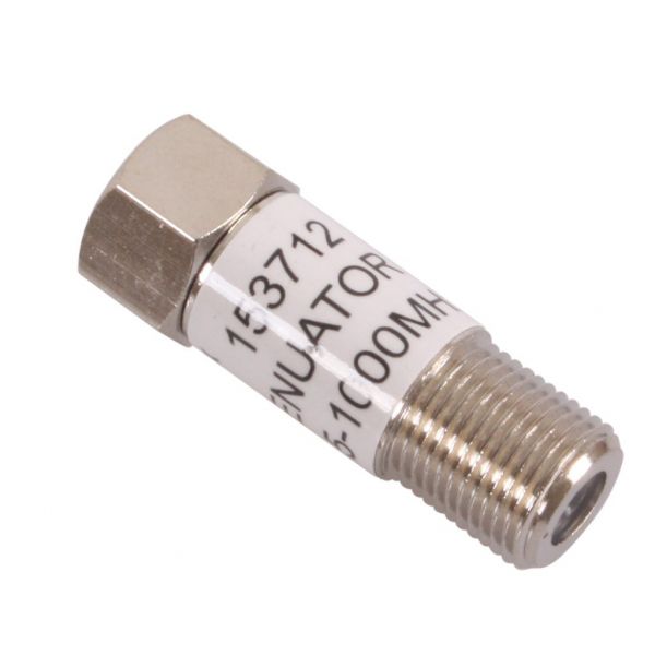 10dB F Type Attenuator (5-1000 Mhz)